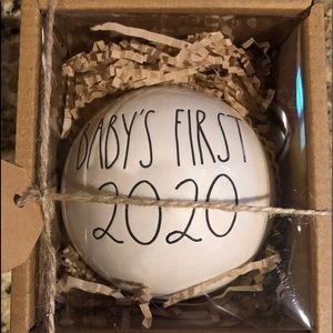 Rae Dunn Baby’s First Ornament